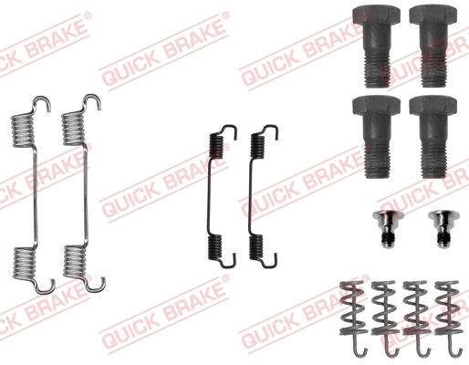 Accessory Kit, parking brake shoes